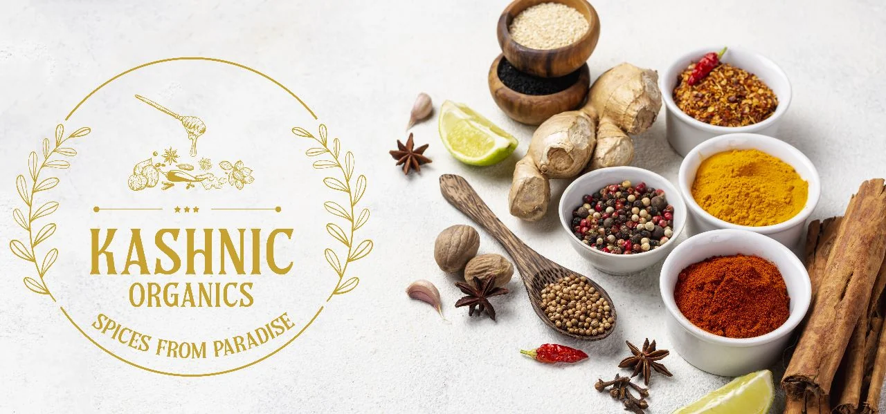 Kashnic Organics spices and pantry ingredients