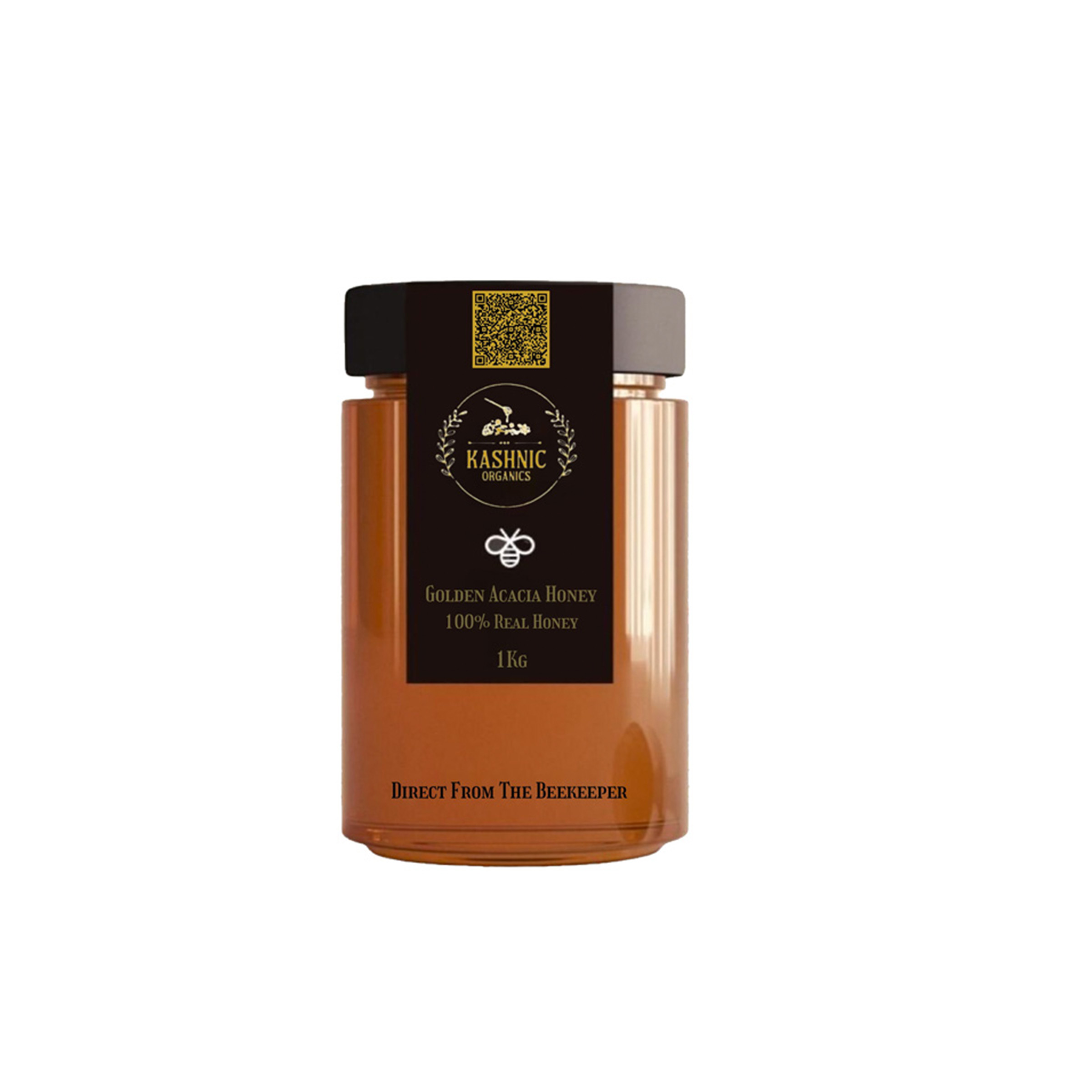Raw white acacia honey by Kashnic Organics